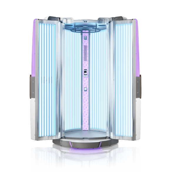 Luxura V8 Vertical Sunbed at Lux Tanning Scunthorpe