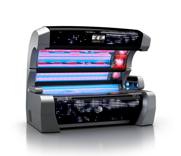 Megasun P9S Stand-Up Sunbed at Lux Tanning Scunthorpe